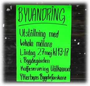 Utstllning med lokala mlare