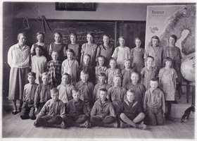 Skolfoto från 1927