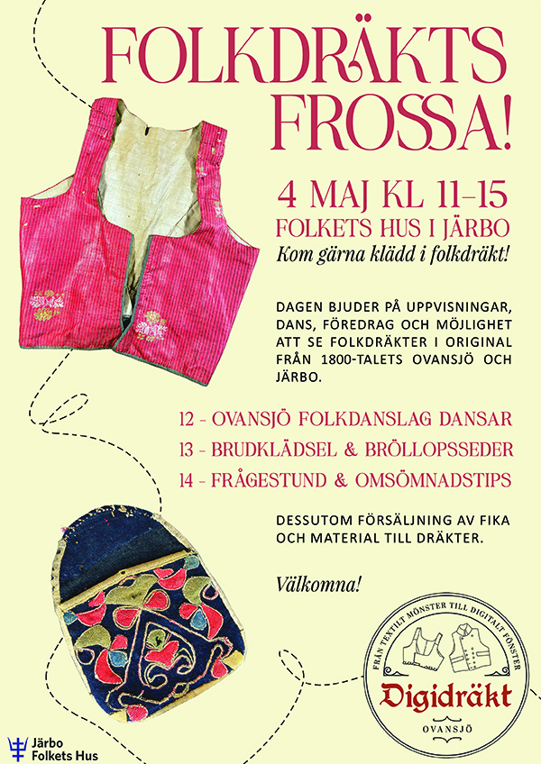 Affisch Folkdräktsfrossa