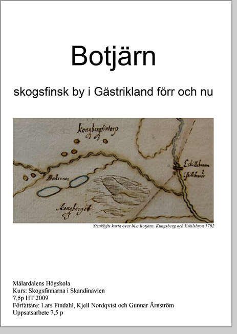 Botjärn - skogsfinsk by