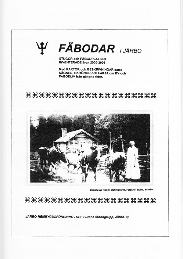 Fäbodar i Järbo